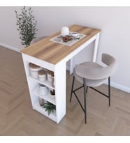 Raflı Mutfak Masası 100x120x50