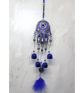 Metal Nazar Boncuğu Çan Alk3508
