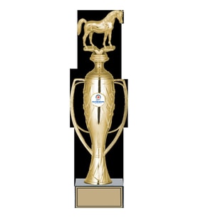 ODAK KUPA - Figürlü Kupalar - At Figürlü Kupalar FG-026 B - 38 cm