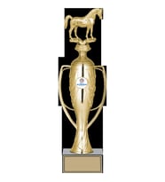 ODAK KUPA - Figürlü Kupalar - At Figürlü Kupalar FG-026 B - 38 cm