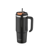 Shotay Travel Çelik Termos Mug 900Ml Siyah