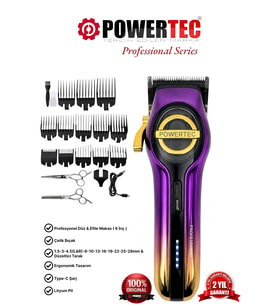 TR-7000 Profesyonel Usb Type-C Şarj Girişli Saç Sakal Tıraş Makinesi