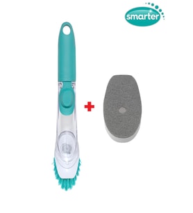 SMARTER DETERJAN HAZNELİ BULAŞIK FIRÇASI + SÜNGER YEDEK HEDİYELİ
