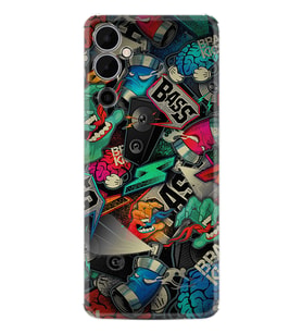 Tecno Pova Neo 2 Kılıf Resimli Desenli Silikon Platinium Series Bass 1886