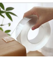 Nano Çift Taraflı Şeffaf Yapışkan Bant Güçlü Yapıştırıcı İz Bırakmaz iz bırakmayan Yapıştırıcı Bant