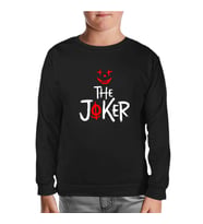 The Joker - Look Siyah Çocuk Sweatshirt