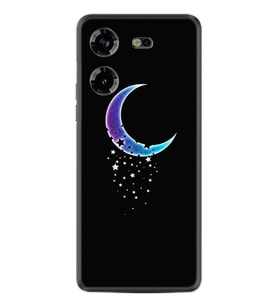 Tecno Pova 5 Kılıf Resimli Desenli Silikon Platinium Series Moon Star 1851