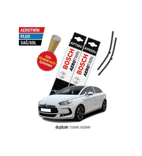 Citroen DS5 Silecek Takımı (2011-2015) Bosch Aerotwin Plus