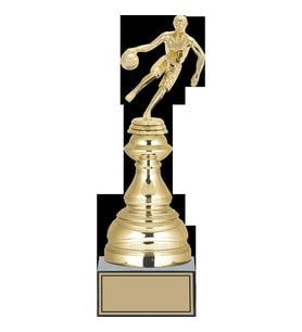 ODAK KUPA - Figürlü Kupalar - Basketbol Kadın Figürlü Kupalar FG-024 A - 31 cm