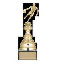 ODAK KUPA - Figürlü Kupalar - Basketbol Kadın Figürlü Kupalar FG-024 A - 31 cm