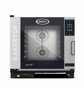 Unox BakerTop Plus Kombi Fırın (6-40x60 tepsi kapasiteli) - Gazlı - XEBC-06EU-GPR