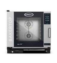 Unox BakerTop Plus Kombi Fırın (6-40x60 tepsi kapasiteli) - Gazlı - XEBC-06EU-GPR