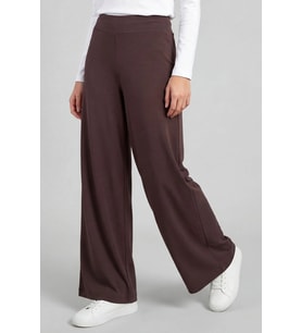 TOMMY LIFE BAYAN PANTOLON PALAZZO KAHVERENGİ T18BY-94681