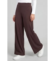 TOMMY LIFE BAYAN PANTOLON PALAZZO KAHVERENGİ T18BY-94681
