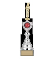 ODAK KUPA - Figürlü Kupalar - Mezuniyet Kadın Figürlü Kupalar FG-035 A - 42 cm