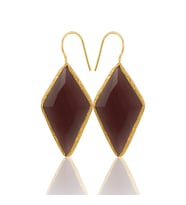 Kadir Jewellery 22 Ayar Altın Kaplama Vintage Küpe -El İşçiliği Ve Hipoalerjenik Küpe