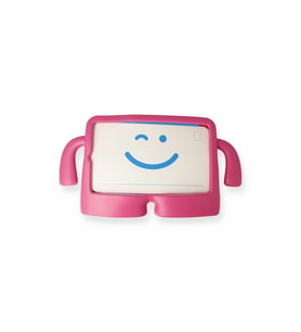 Samsung Galaxy Tab A9 Kılıf Karakter Tablet Silikon - Pembe