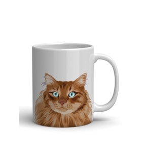 Kedi Baskılı/kupa Bardak