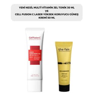 the fair. Multi Vitamin Jel Tonik 30 ml ve Cell Fusion C Laser Güneş Kremi 50 ml