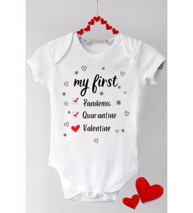 Ilk Listem Kısa Kol Çıtçıtlı Bebek Body