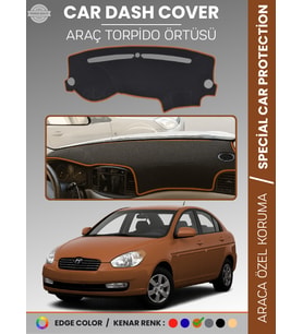 HYUNDAİ ACCENT (2006-2011) Torpido Örtüsü Kaymaz Tam Uyum Çatlamayı Önler Kolay Montaj