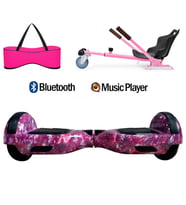 Citymate Elektrikli Kaykay Hoverboard Akıllı Denge 6.5 Inch + HoverKart + Çanta EXTREM PAKET D13
