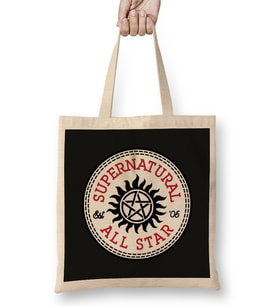 Supernatural 1967 Impala Bez Çanta Uzun Saplı