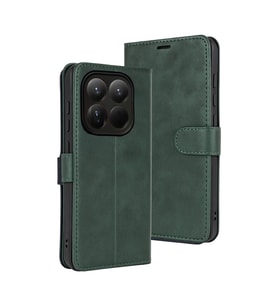 Xiaomi Mi 15t Trend S Plus Kapaklı Kılıf - Yeşil