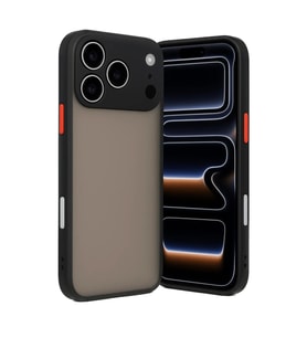 Apple iPhone 17 Pro Kılıf Montreal Silikon Kapak - Siyah