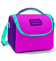 Coral High Mor Pembe Kız Çocuk Okul ve Günlük Beslenme Çantası - Isı Yalıtımlı