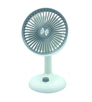 bigmate Mini Masa Fanı Taşınabilir Serinletici Şarjlı Vantilatör 3 Kademeli Hız Ayarı YM88160 (Beyaz