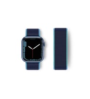 Watch 38Mm Hasırlı Cırtcırtlı Kordon - Mi-Lacivert