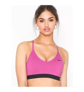 Nike Indy Light-Support Sports Pembe Kadın Bra