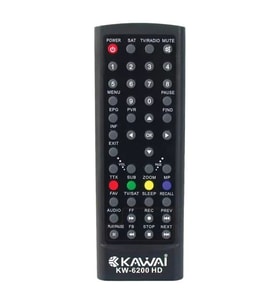 Kawai Kw-6200 Hd Uydu Alıcı Kumandası