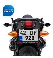 İsme Özel Motorsiklet Plakalığı • Motor Plakalığı