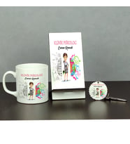 Klinik Psiklog Üçlü Set (Kupa + Telefon Standı + Anahtarlık)