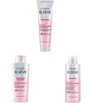 Elseve Glycolic Gloss Parlaklık Veren Saç Bakım Rutini Seti: Şampuan, Saç Kremi, Bakım Spreyi