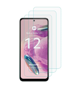 Microsonic Xiaomi Redmi Note 12S Screen Protector Nano Glass Cam Ekran Koruyucu (3`lü Paket) (Renksiz)