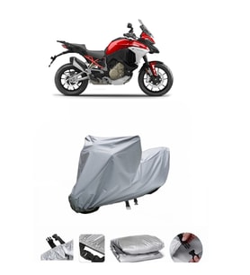 Ducati Multistrada  Gri Motosiklet Brandası ARKA ÇANTA UYUMLU DEĞİLDİR
