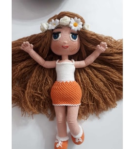 Ömür Bebek Amigurumi Organik Oyuncak