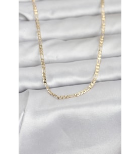 CM 14K Gold Renk İnce Kuşgözü Zincir Model 60 cm Kadın Kolye TJ-BKO10978