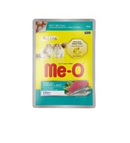 Me-O Pauch Jöle İçinde Kitten Ton Balıklı Sardalyalı Kedi Konserve Mama 80 gr