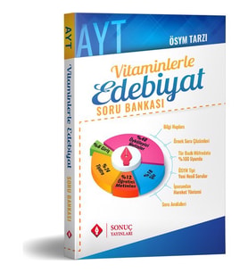 Sonuç Yayınları Ayt Vitaminlerle Edebiyat Soru Bankası