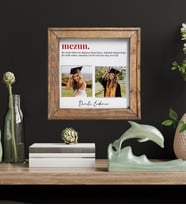 Kişiye Özel Fotoğraflı Mezun Doğal Ahşap Fotoğraf Çerçevesi - CRCV1003