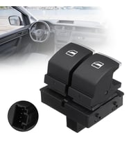 Volkswagen Golf V - Scirocco Polo Jetta Çiftli Krom Cam Anahtarı