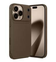 Pilelistore   Apple iPhone 17 Pro Auto Focus Karbon Kapak - Kahverengi