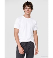 LC WAIKIKI Beyaz Slim Fit Modal Kumaş Tişört /02
