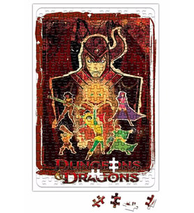 Dungeons Dragons Caverna Do Dragao Puzzle 240 Parça Yapboz