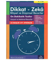 10-11 Yaş 10 Dakikalık Testler Uzaysal ve Mekansal Beceriler Dikkat ve Zeka Akademisi