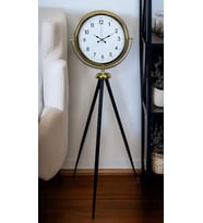 Luxury Gold Tripod Ayaklı Saat (Standart)